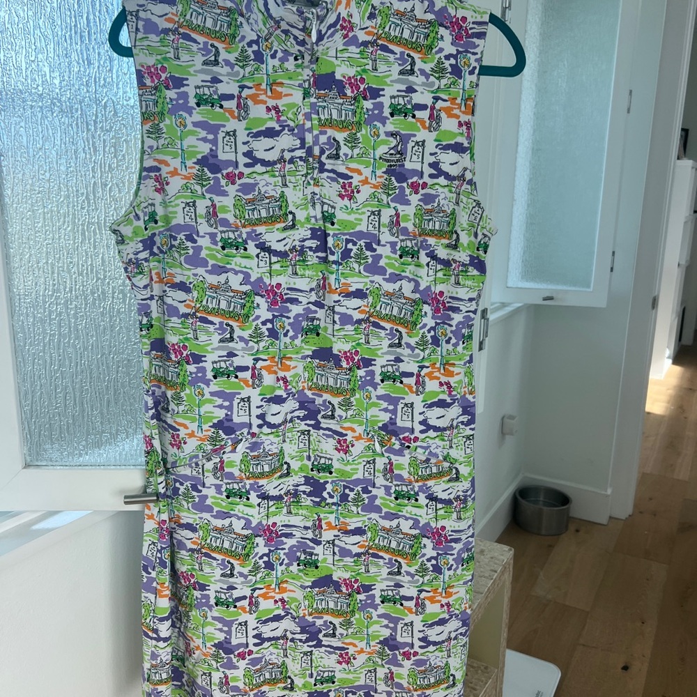 Ibkul Golf Sleeveless Dress